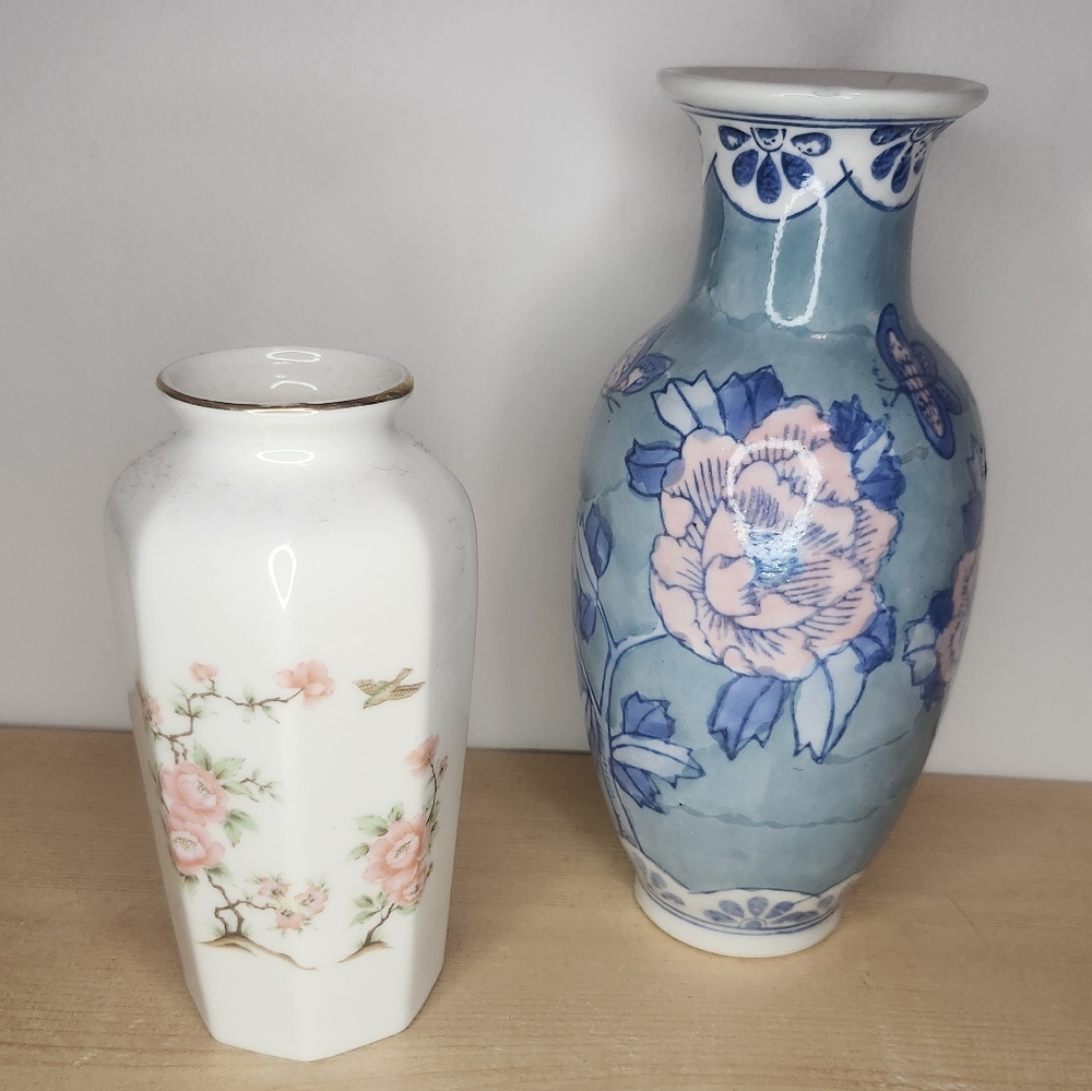 Floral Ceramic Vases